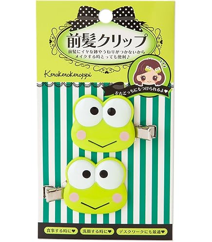 Amazon.co.jp: サンリオ(SANRIO) ポチャッコ 前髪クリップ 2.8×1×5.6cm